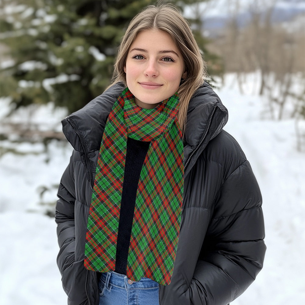 Clan Walker Tartan Fluffy scarf