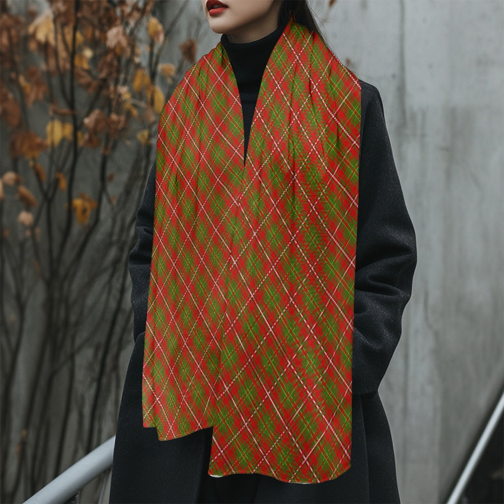 Clan Hay Tartan Fluffy scarf