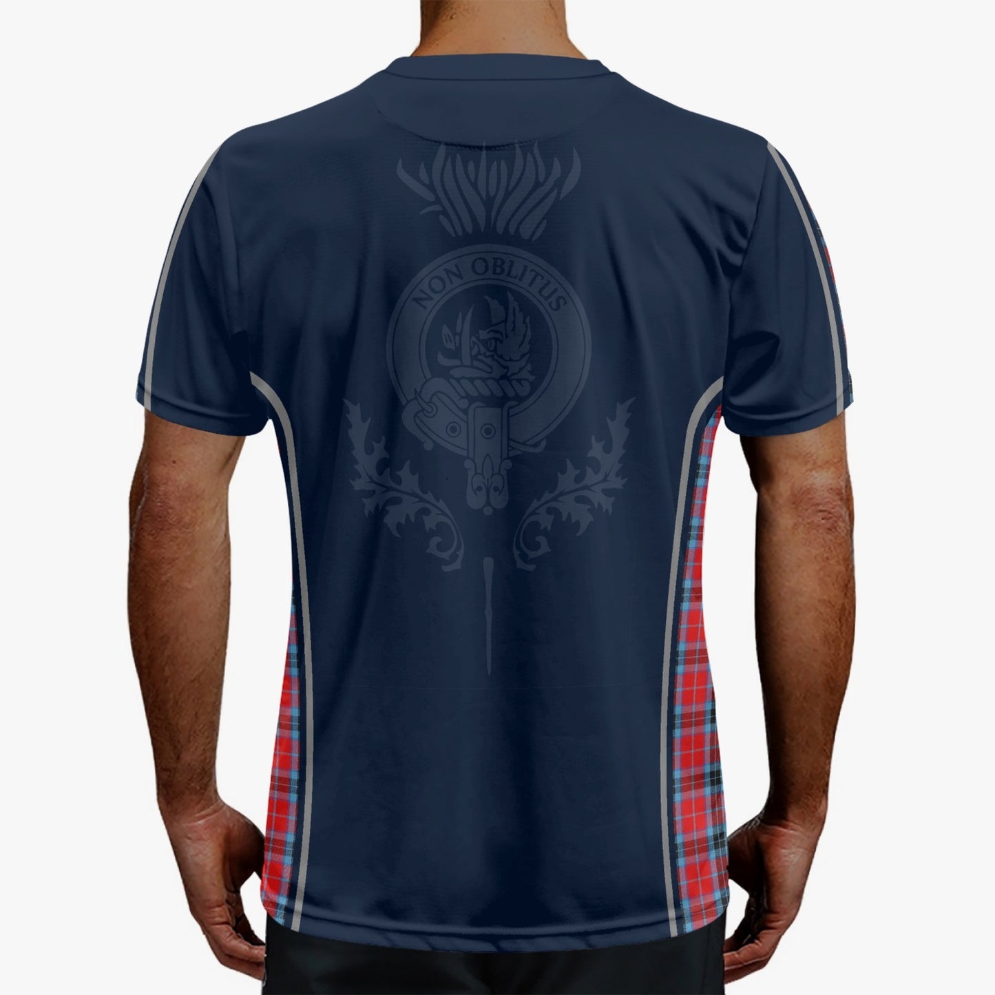 Clan MacTavish Crest & Tartan Soccer Jersey