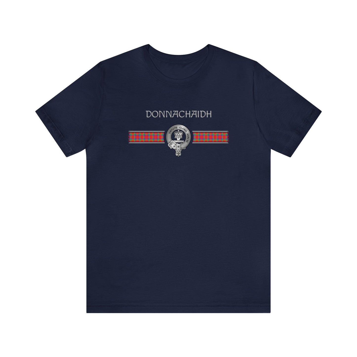 Clan Donnachaidh Crest & Tartan | Unisex T-Shirt