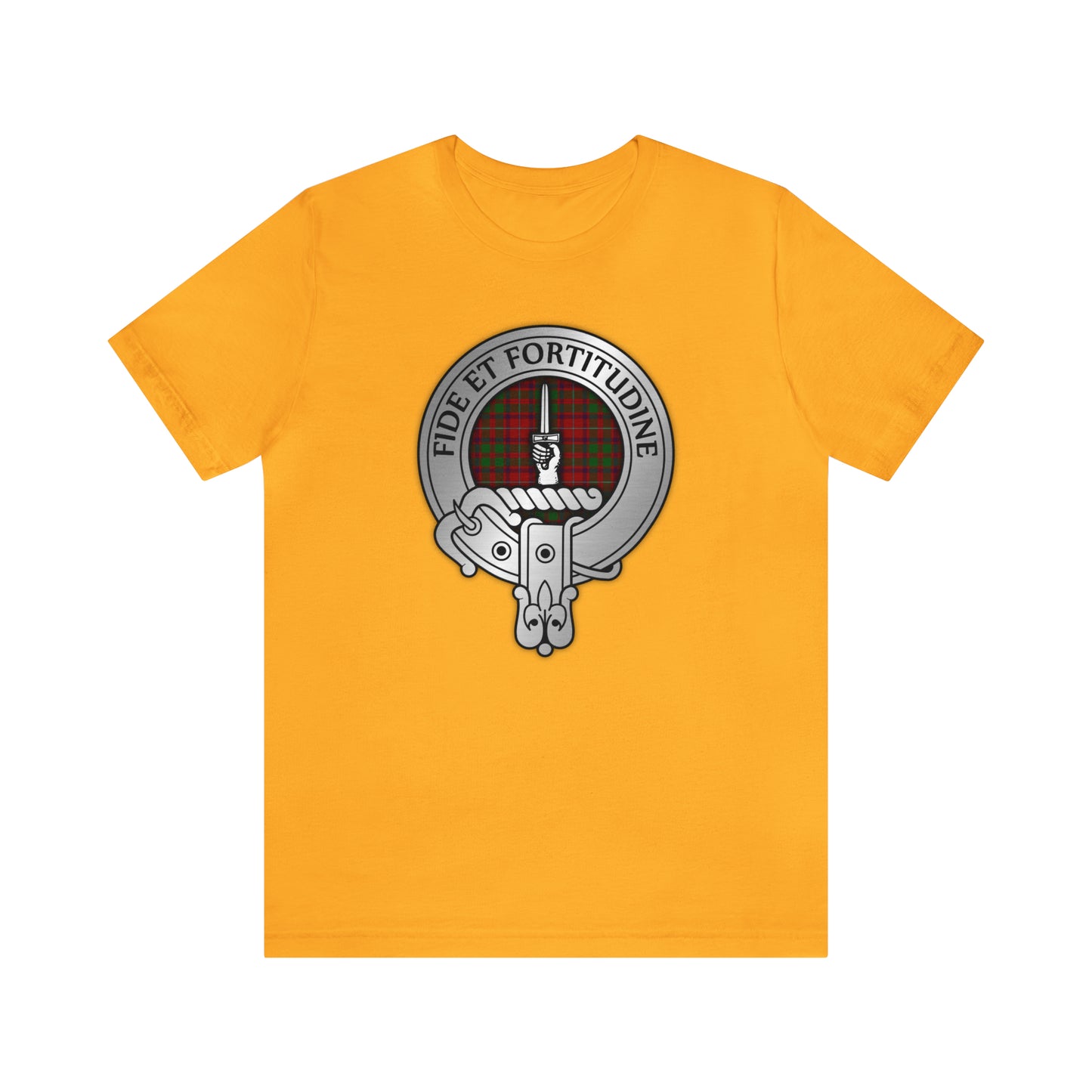 Clan Shaw Crest & Tartan | Unisex T-Shirt