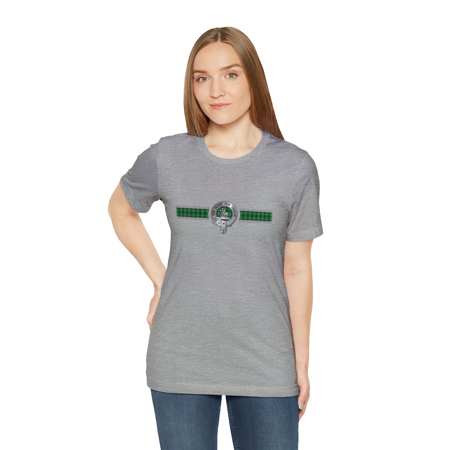 Clan MacDonald Crest & Tartan | Unisex T-Shirt