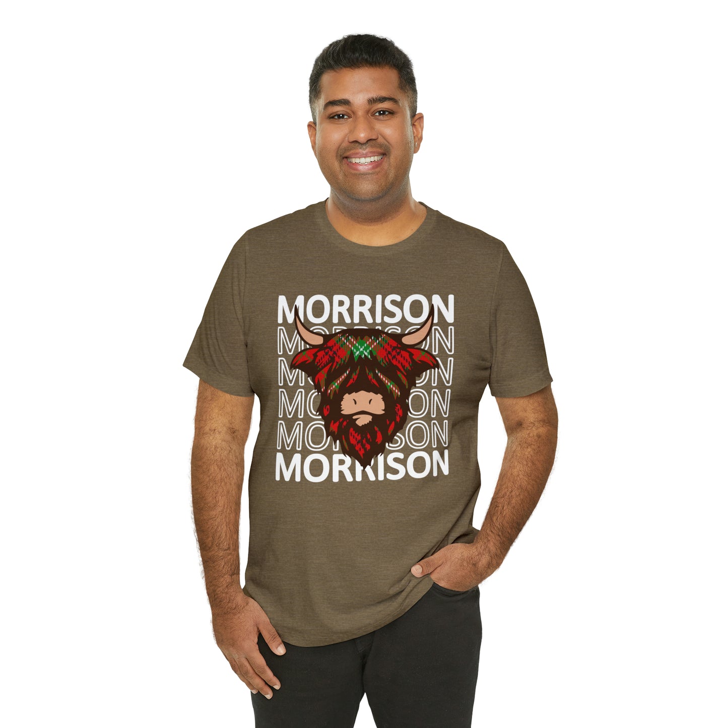 Clan Morrison | Hairy Coo | Unisex T-Shirt