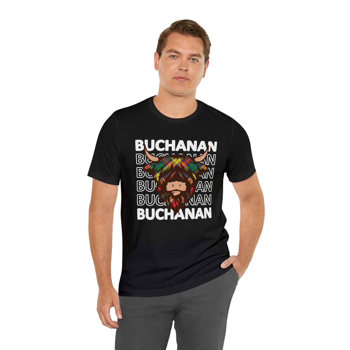 Clan Buchanan | Hairy Coo | Unisex T-Shirt