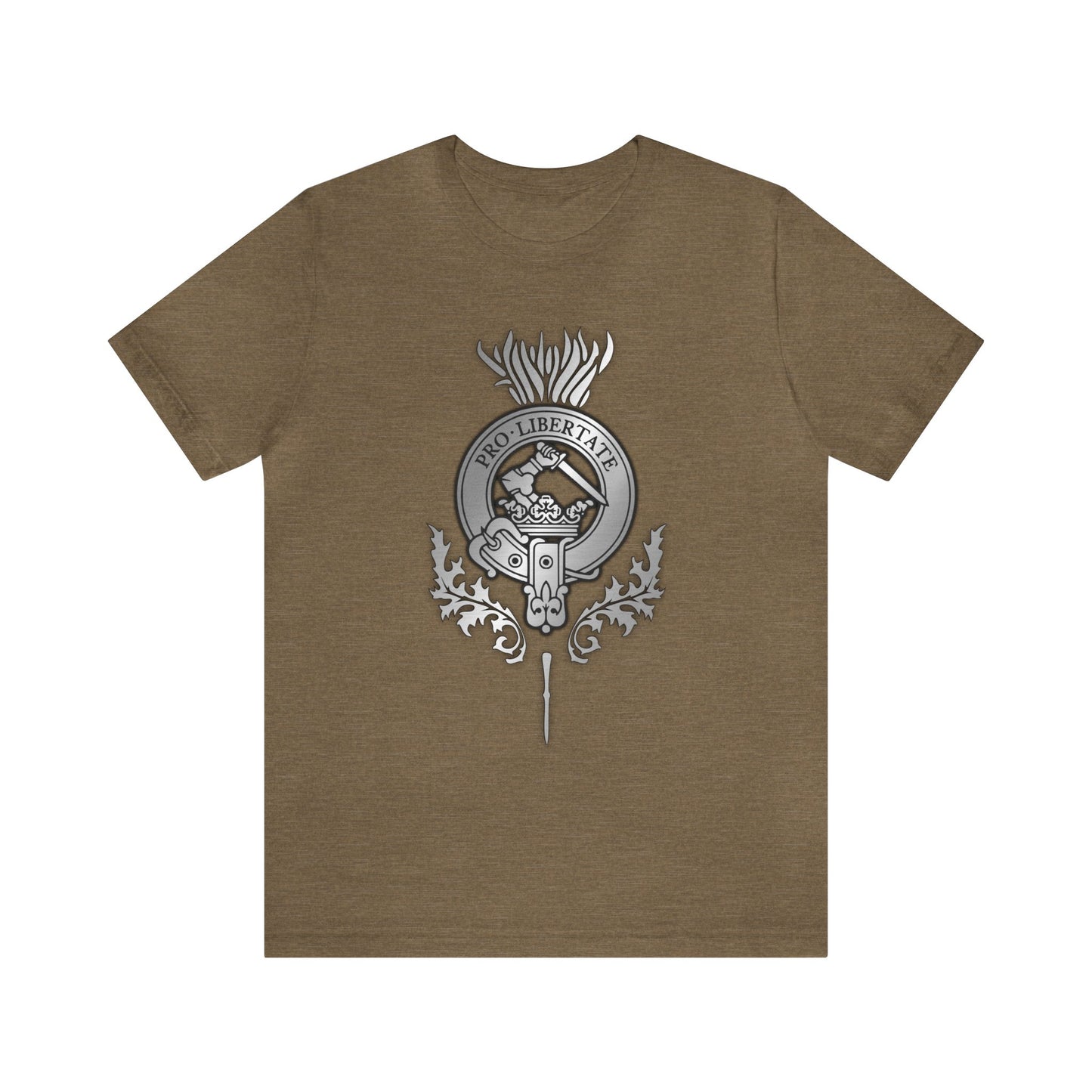 Clan Wallace Crest & Thistle | Unisex T-Shirt