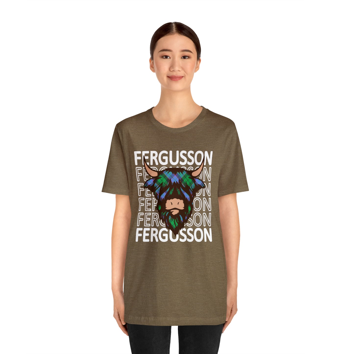 Clan Fergusson | Hairy Coo | Unisex T-Shirt