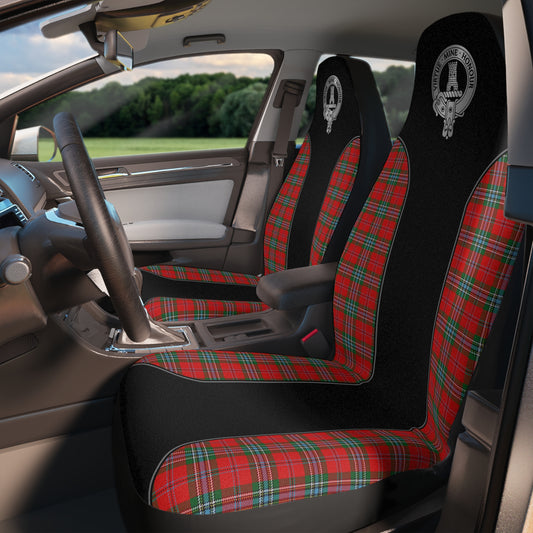 Clan MacLean Crest & Tartan Car Seat Covers