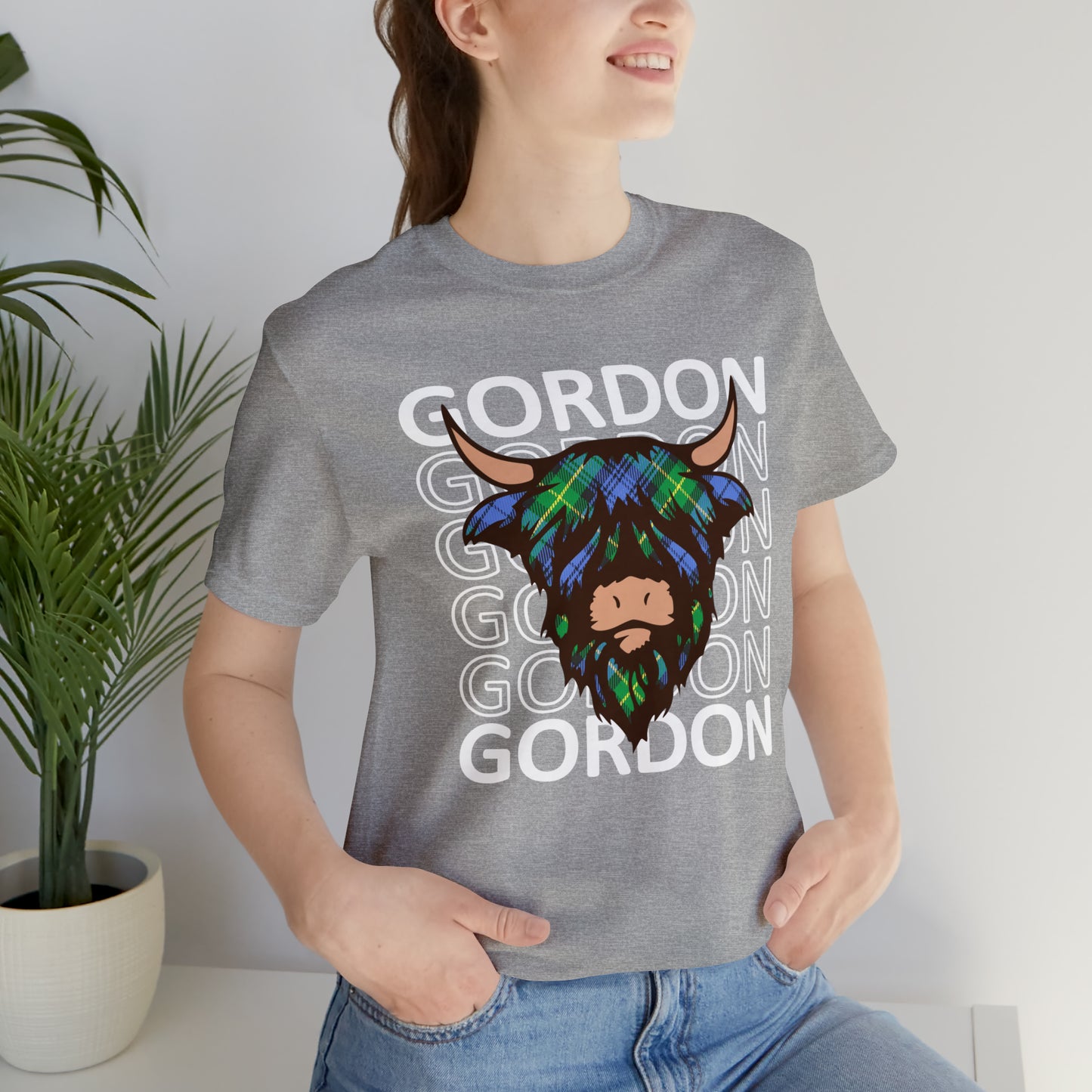 Clan Gordon | Hairy Coo | Unisex T-Shirt