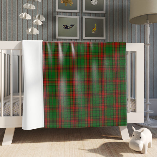 Irish County Cavan Tartan Throw Blanket