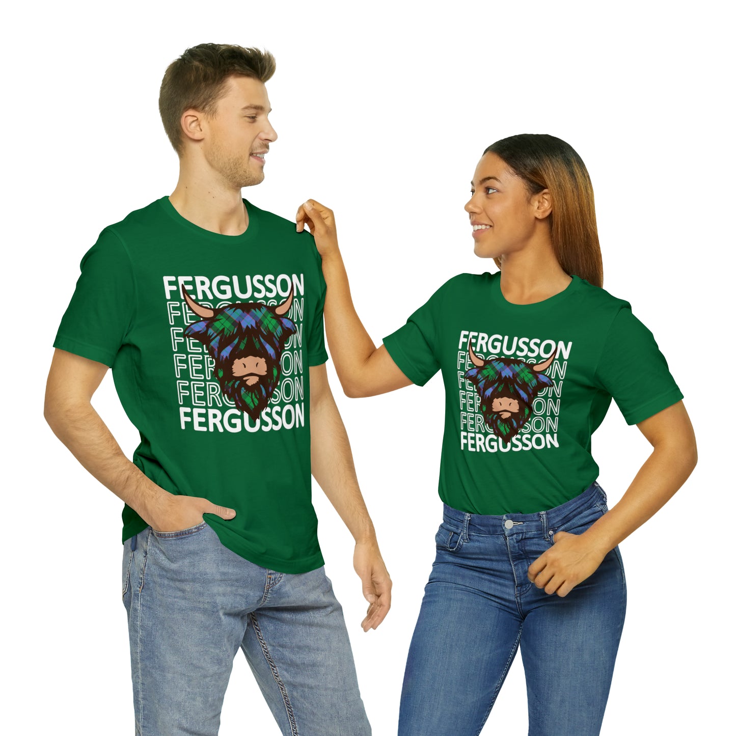 Clan Fergusson | Hairy Coo | Unisex T-Shirt