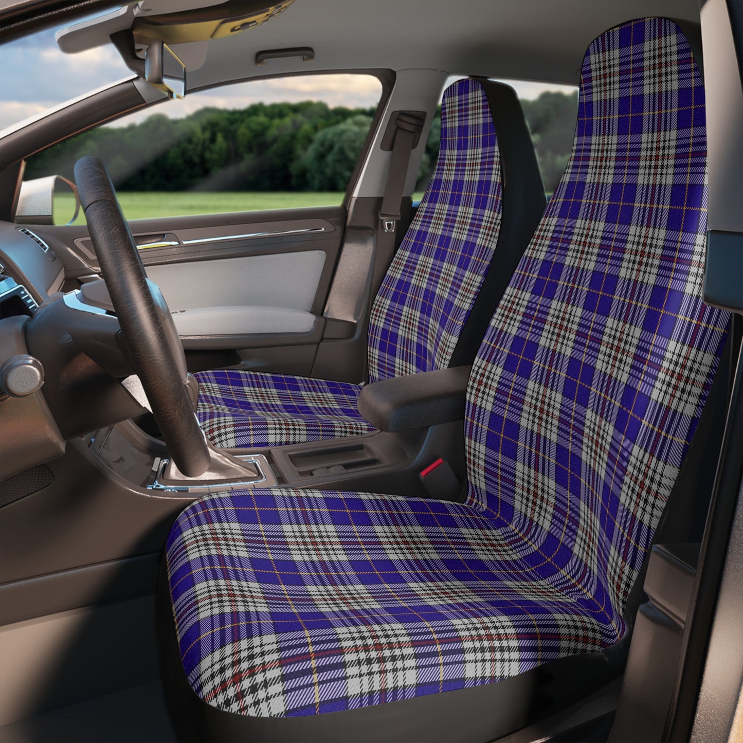 Clan Hannah Tartan Car Seat Covers