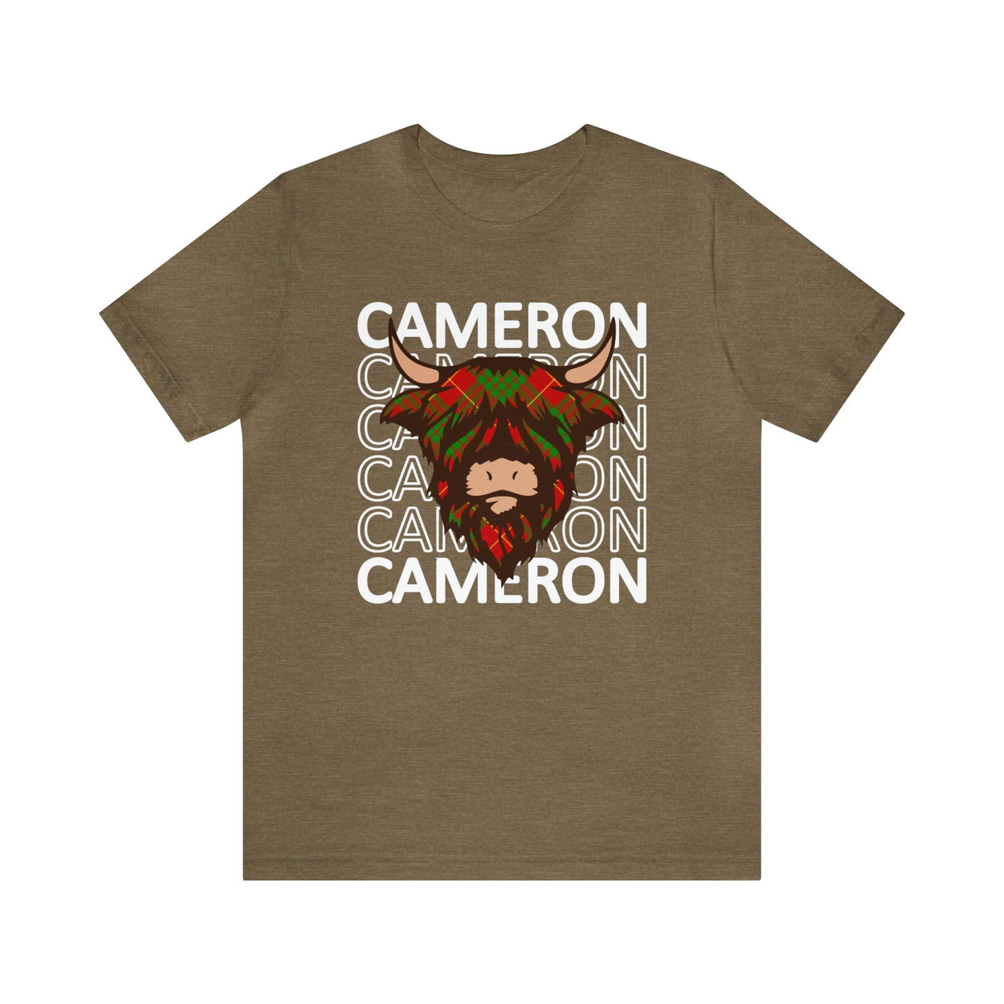 Clan Cameron | Hairy Coo | Unisex T-Shirt