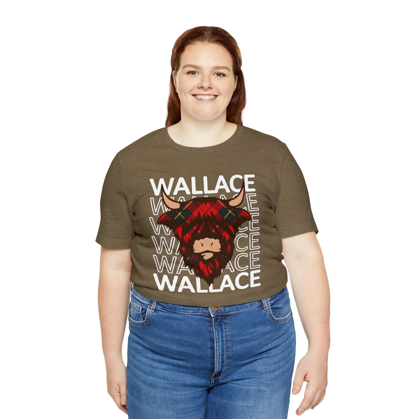 Clan Wallace | Hairy Coo | Unisex T-Shirt