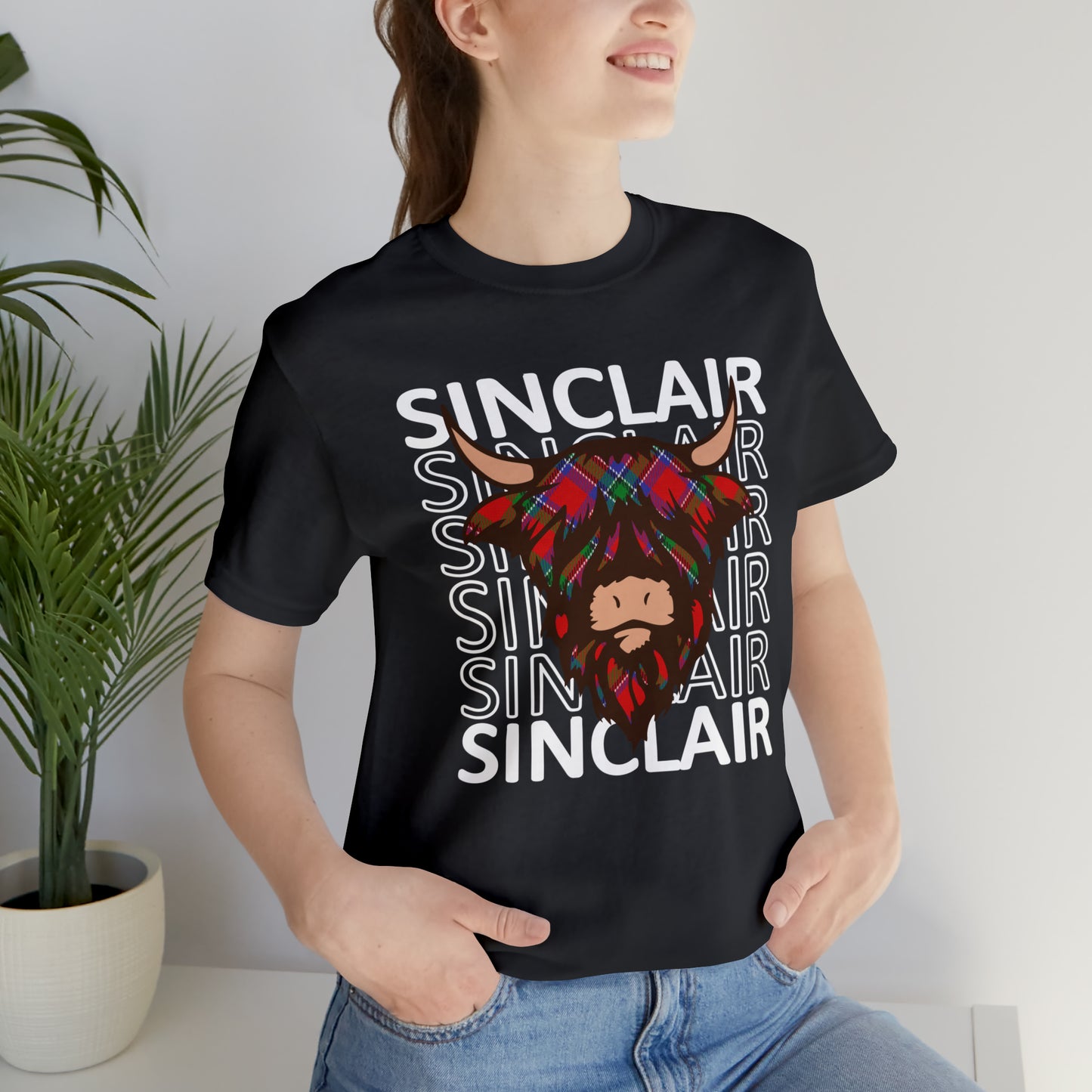 Clan Sinclair | Hairy Coo | Unisex T-Shirt