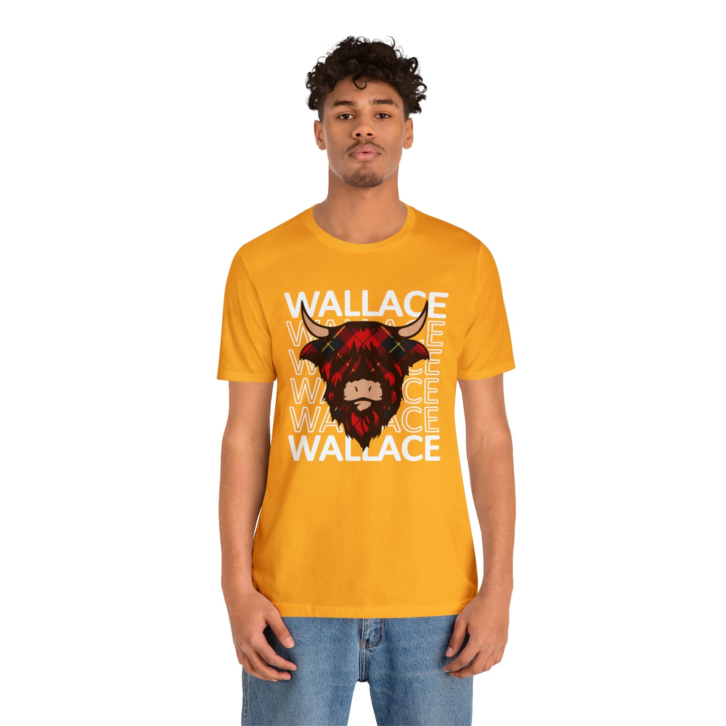 Clan Wallace | Hairy Coo | Unisex T-Shirt