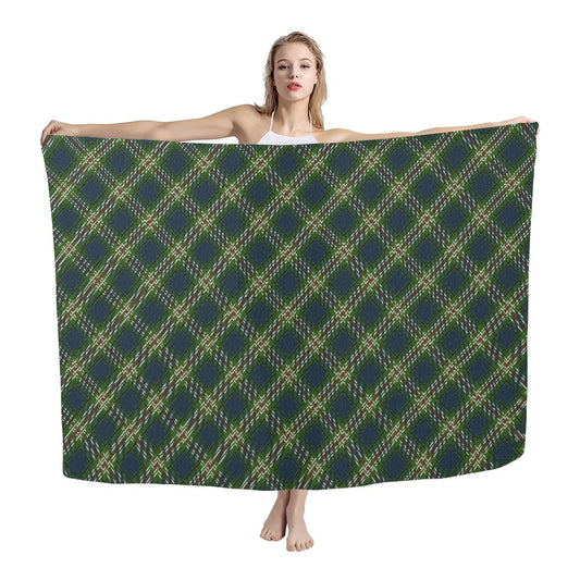 Clan Todd Tartan Bias Chiffon Scarf