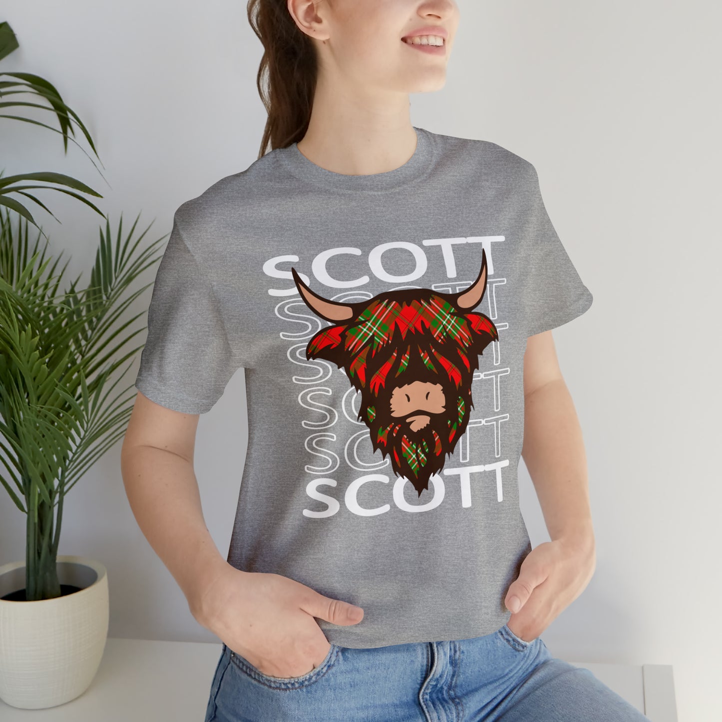 Clan Scott | Hairy Coo | Unisex T-Shirt