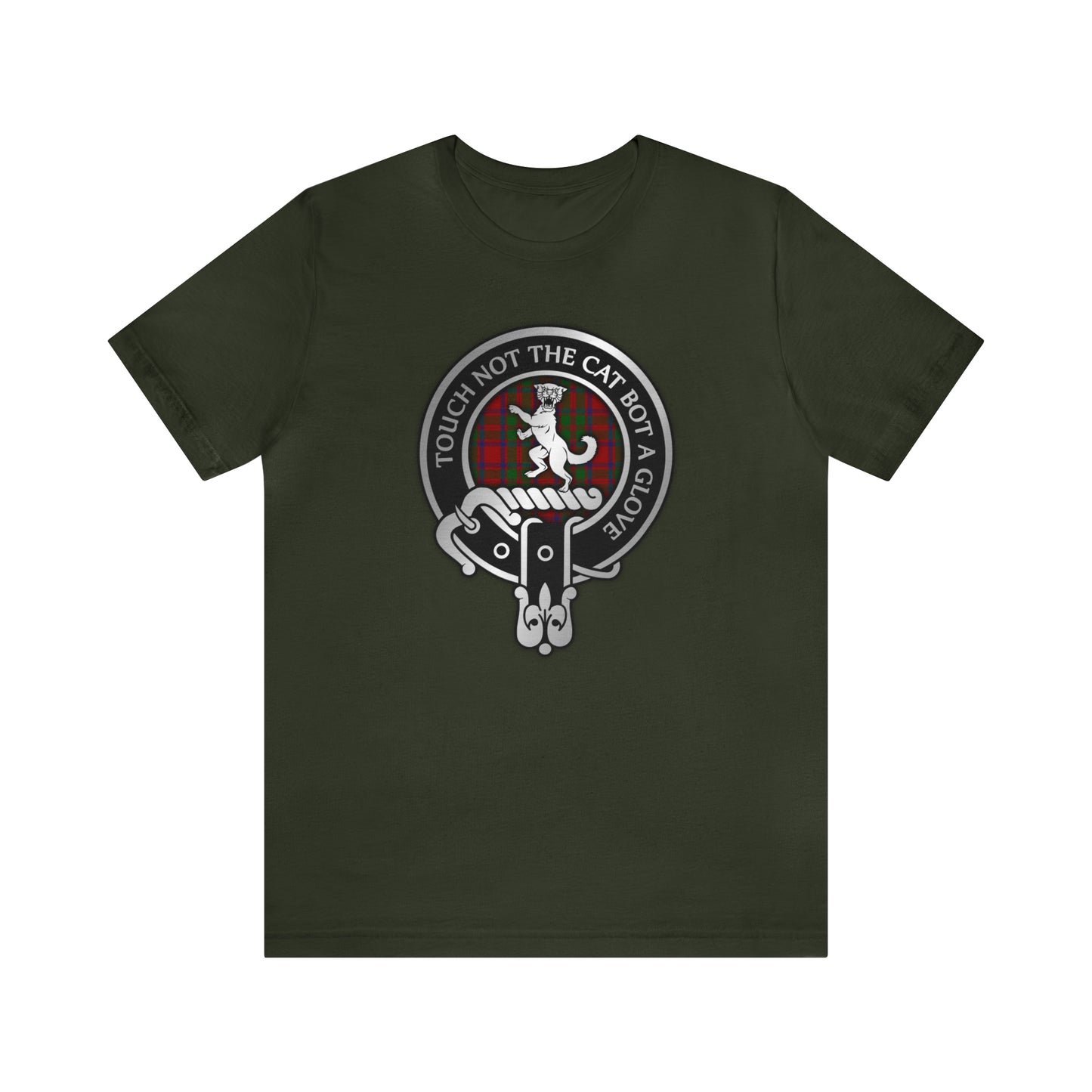 Clan MacIntosh | MacKintosh Crest & Tartan | Unisex T-Shirt