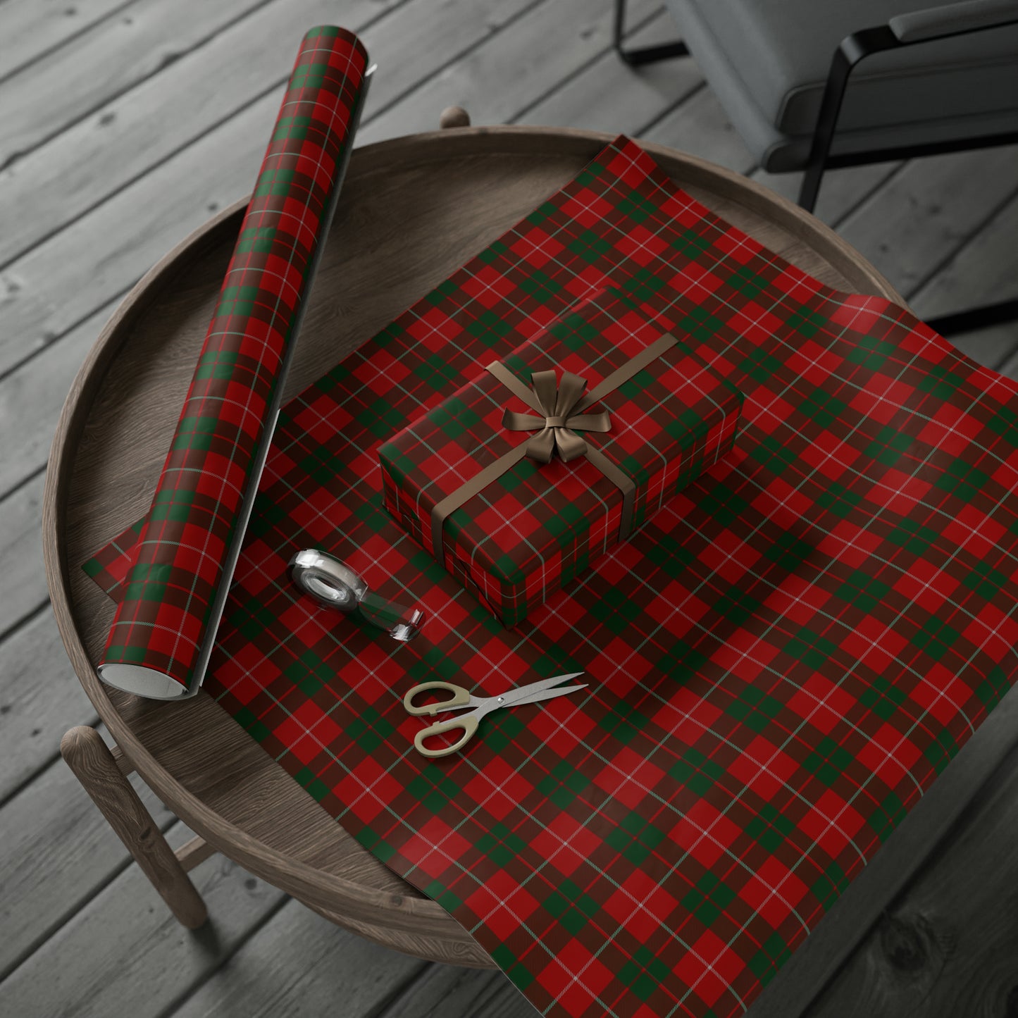 Clan MacKinnon Tartan Wrapping Papers