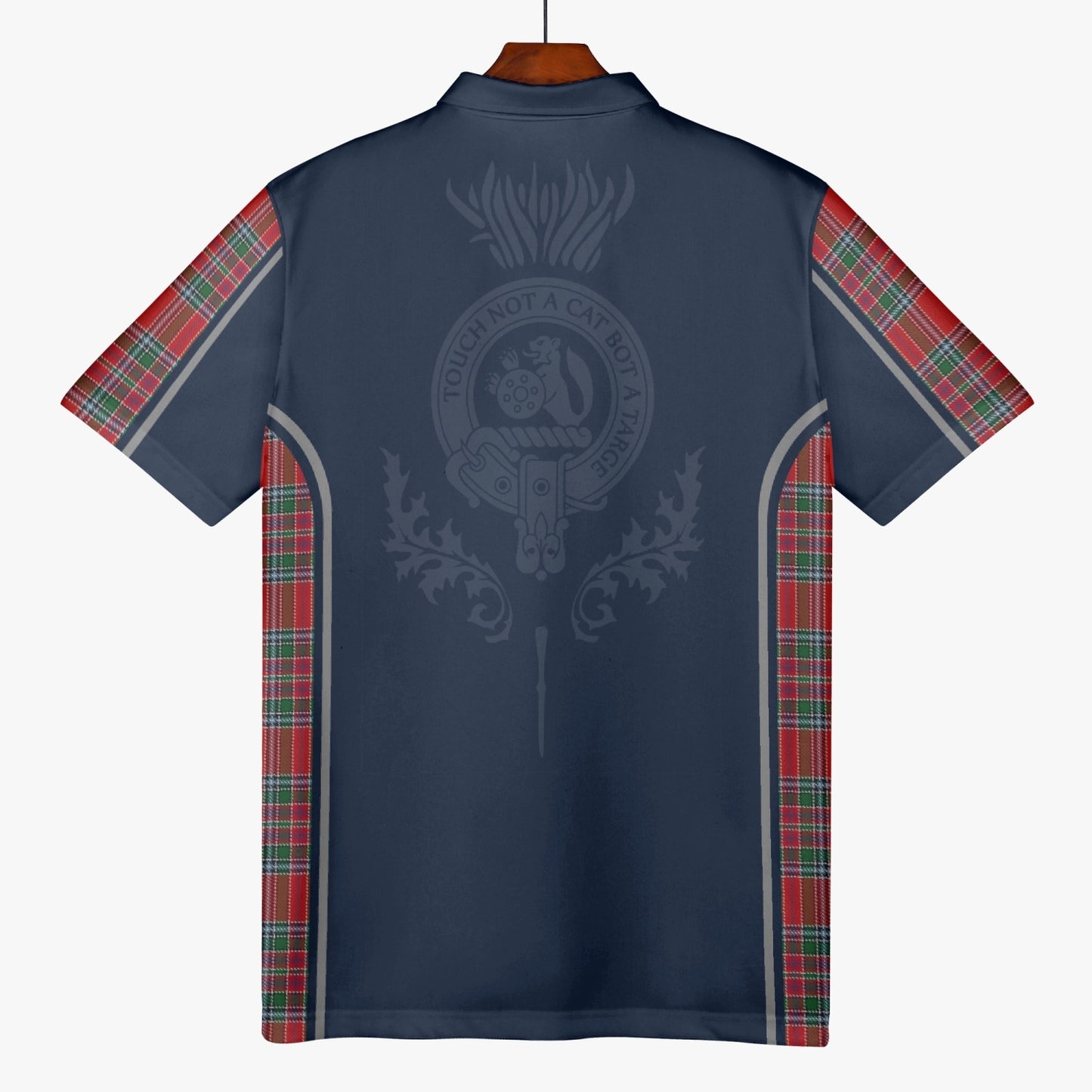 Clan MacBean | MacBain Crest & Tartan Polo Shirt