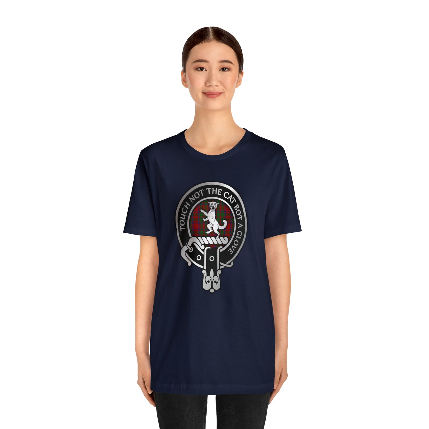 Clan MacIntosh | MacKintosh Crest & Tartan | Unisex T-Shirt