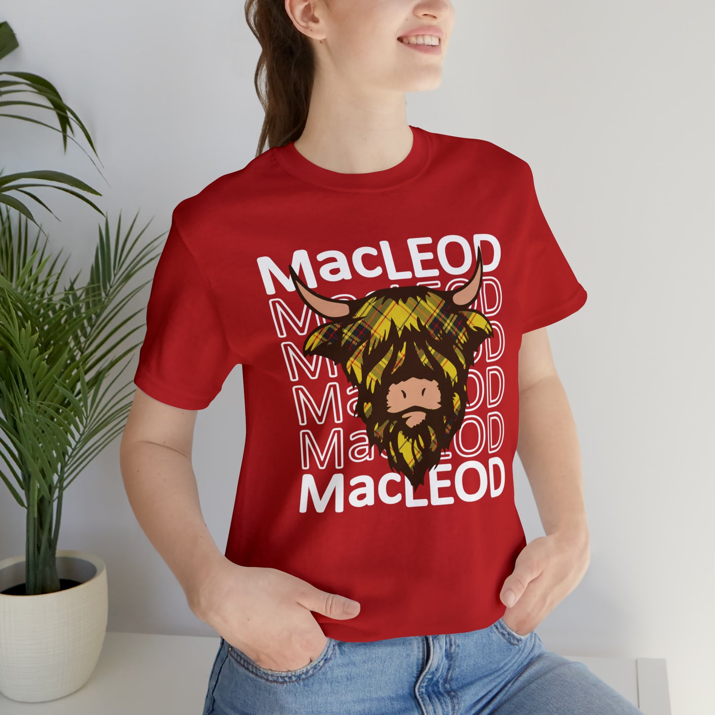 Clan MacLeod | Hairy Coo | Unisex T-Shirt