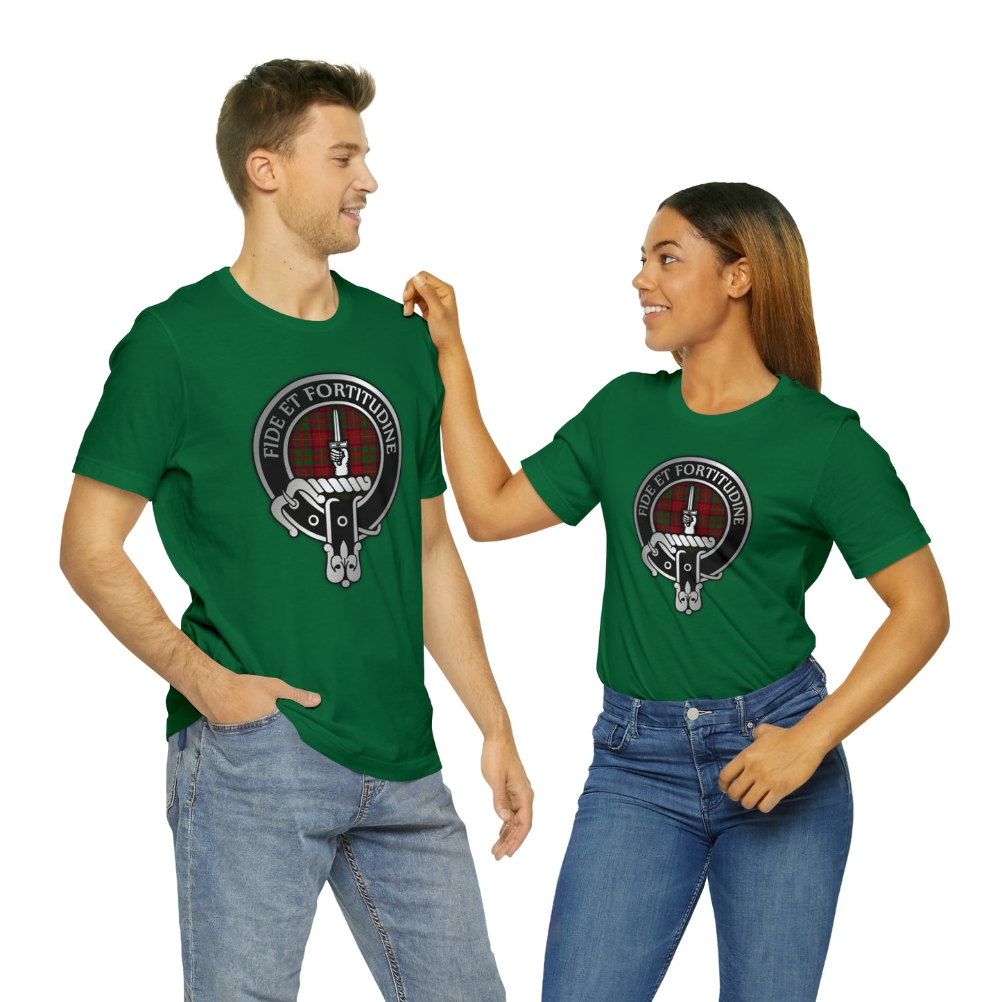 Clan Shaw Crest & Tartan | Unisex T-Shirt