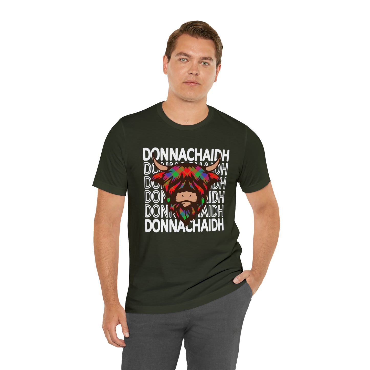 Clan Donnachaidh | Hairy Coo | Unisex T-Shirt