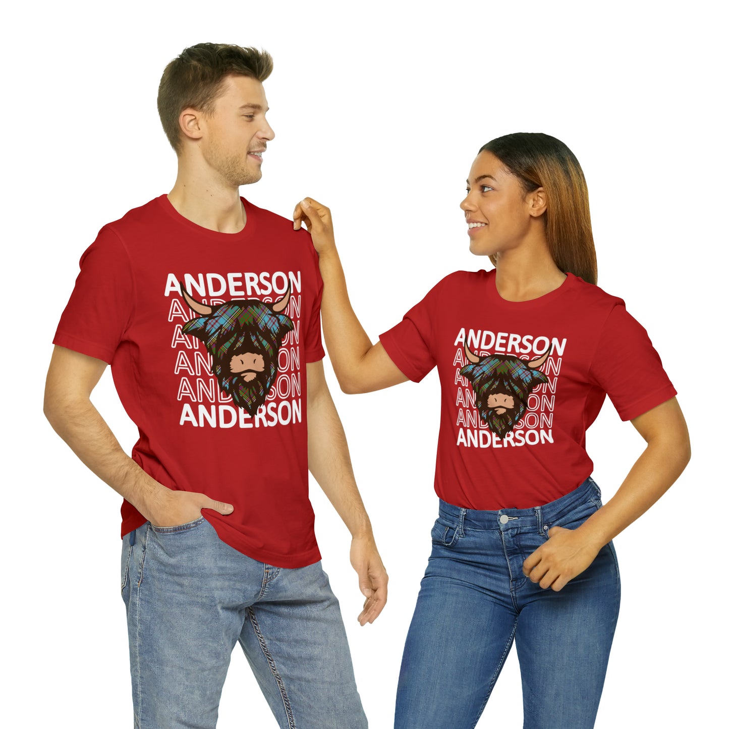 Clan Anderson | Hairy Coo | Unisex T-Shirt