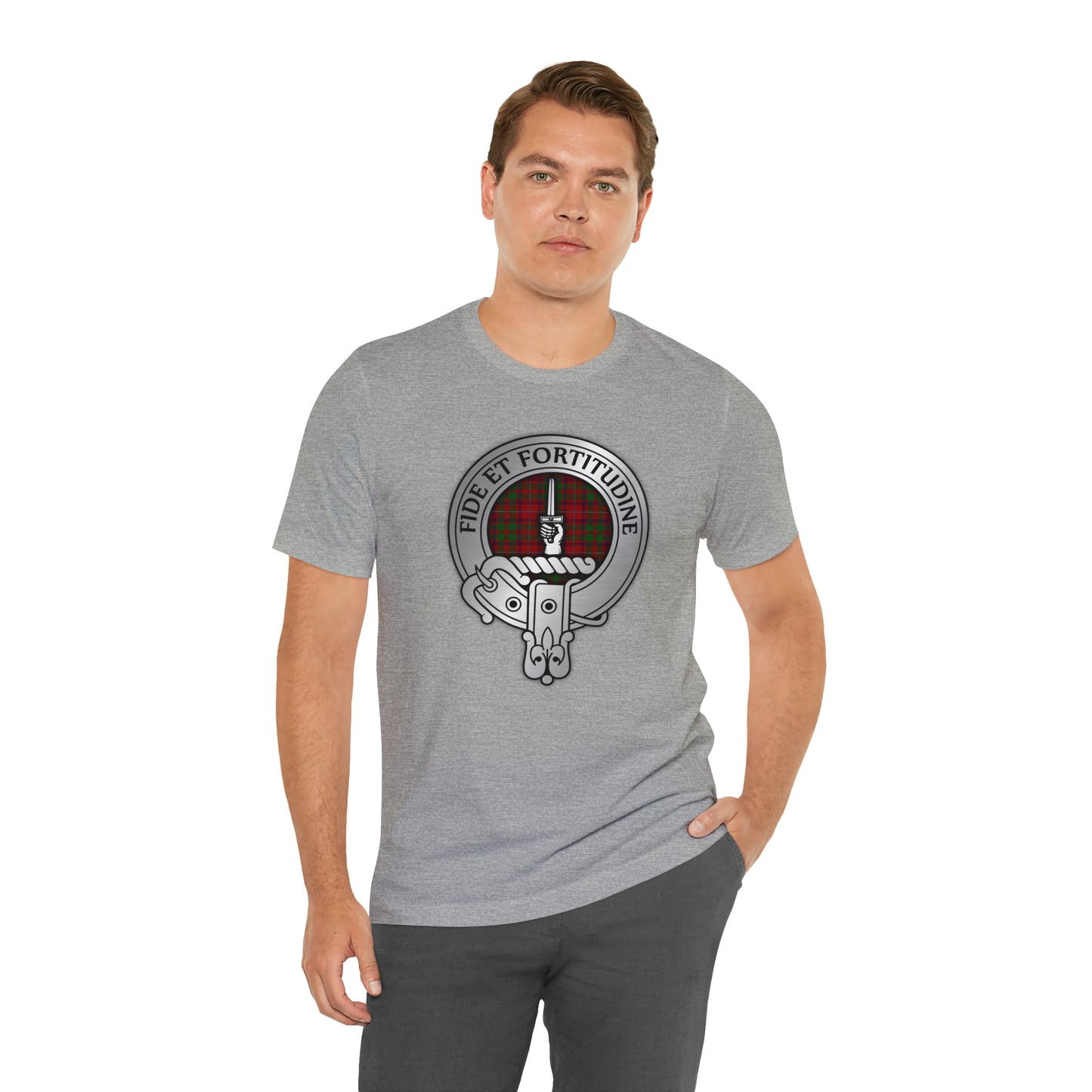 Clan Shaw Crest & Tartan | Unisex T-Shirt