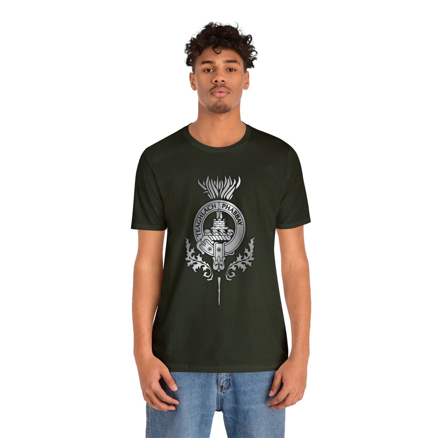 Clan Morrison Crest & Thistle | Unisex T-Shirt