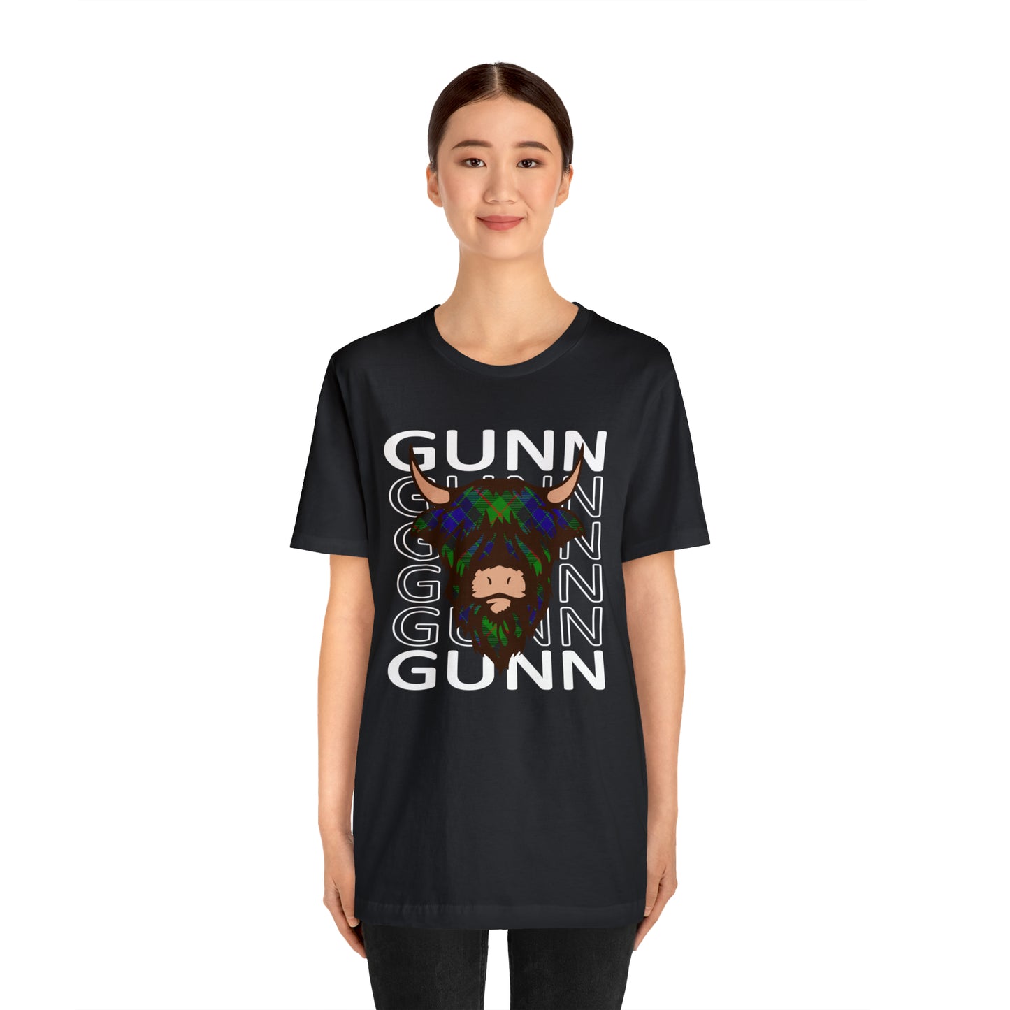 Clan Gunn | Hairy Coo | Unisex T-Shirt