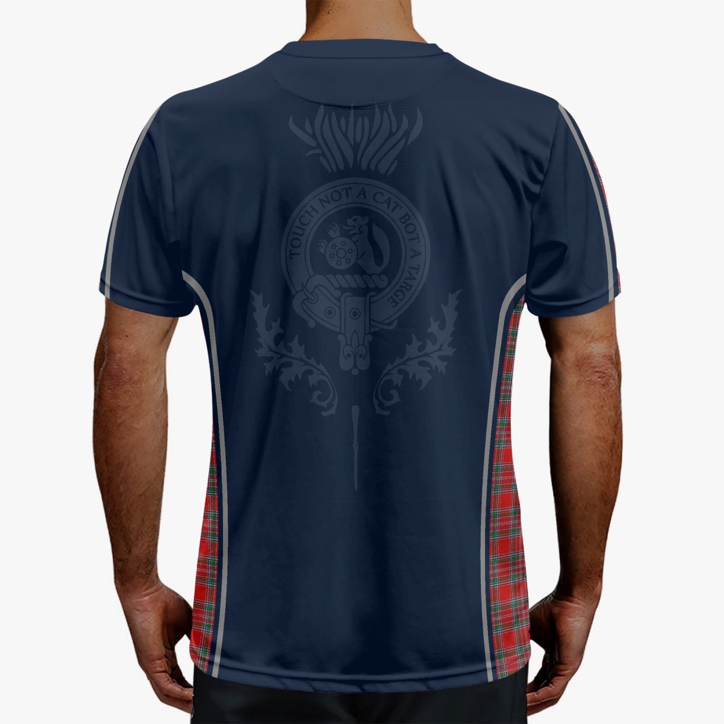 Clan MacBean Crest & Tartan Soccer Jersey