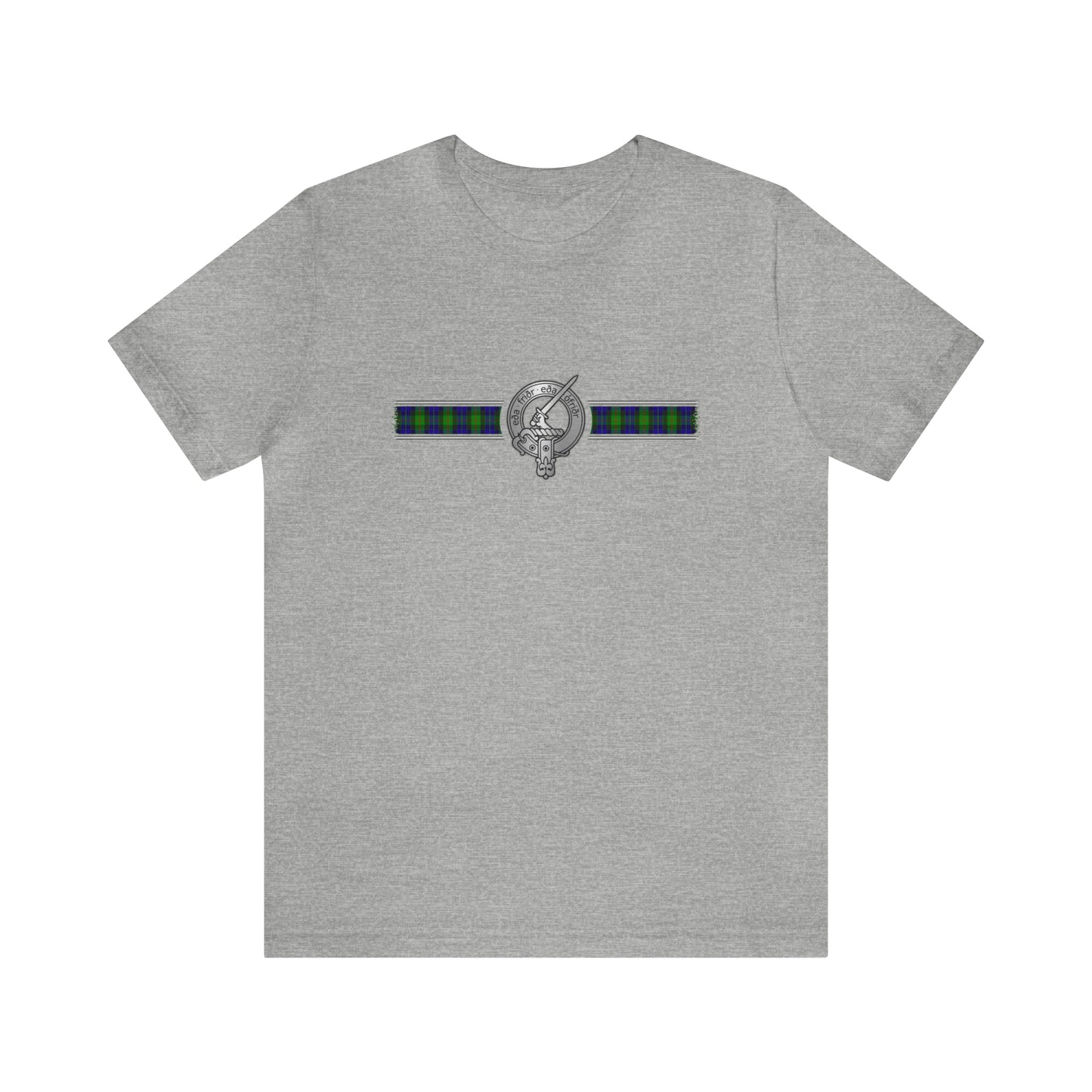 Clan Gunn Crest & Tartan | Unisex T-Shirt