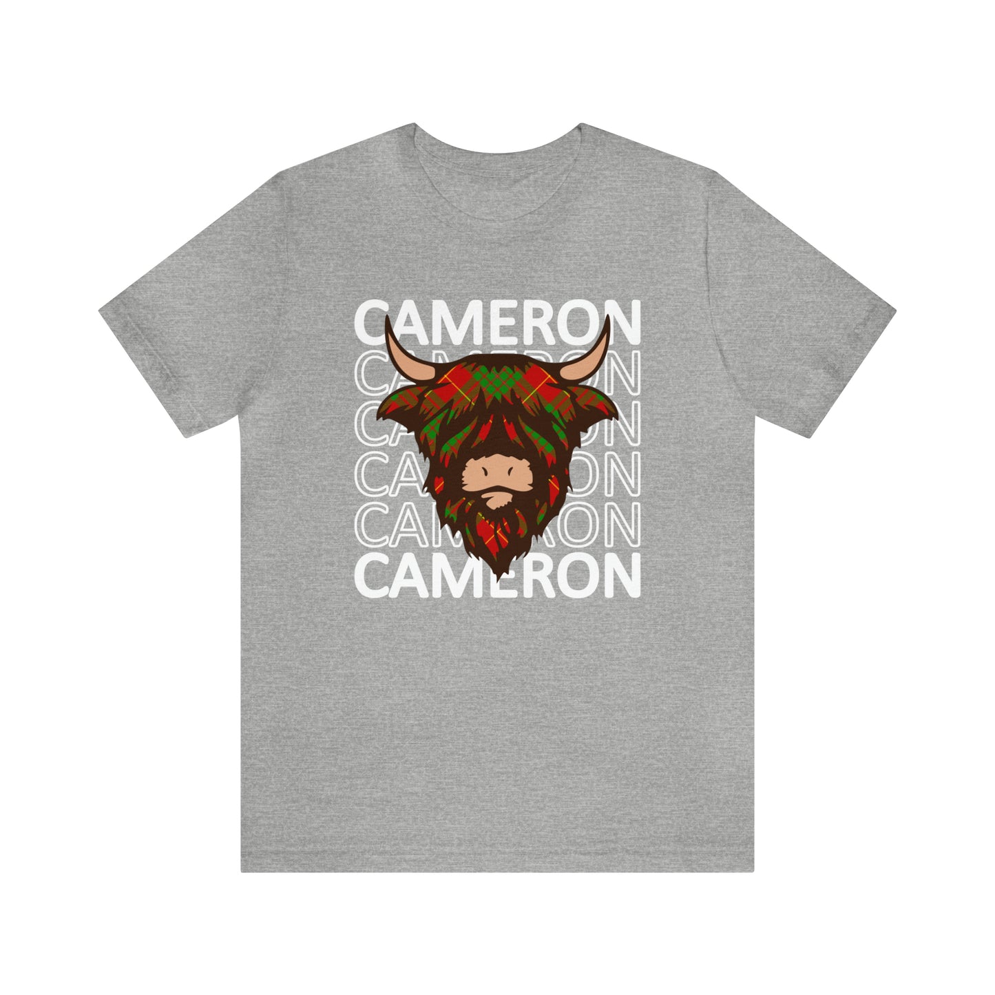 Clan Cameron | Hairy Coo | Unisex T-Shirt