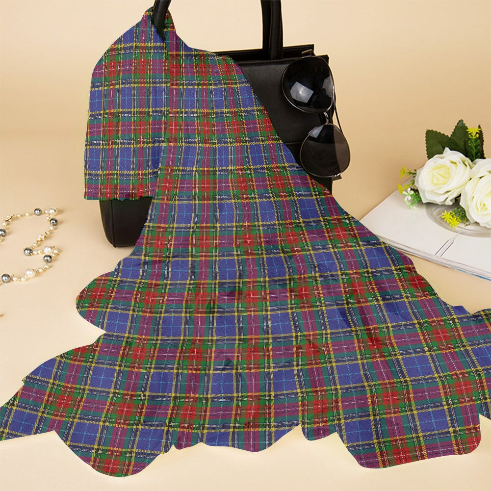 Clan Bethune Tartan Chiffon Scarf