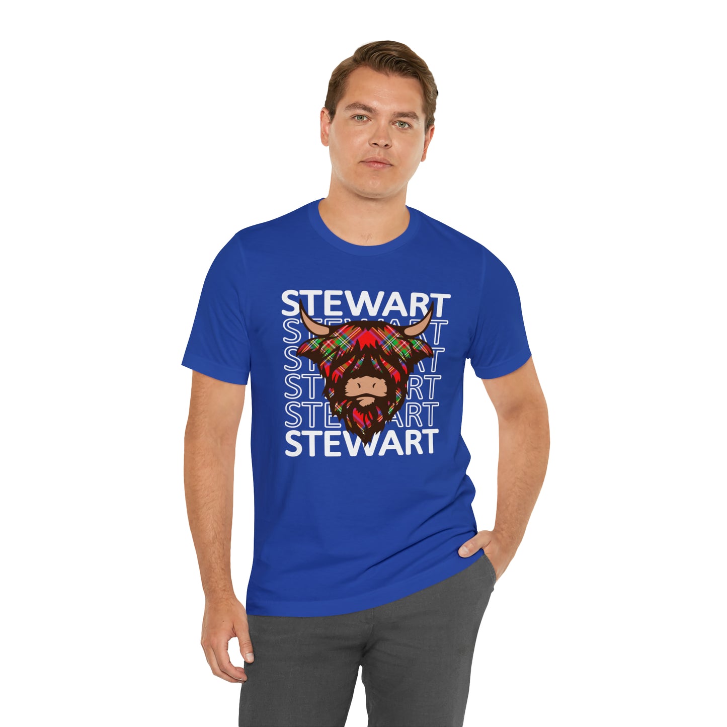 Clan Stewart | Hairy Coo | Unisex T-Shirt