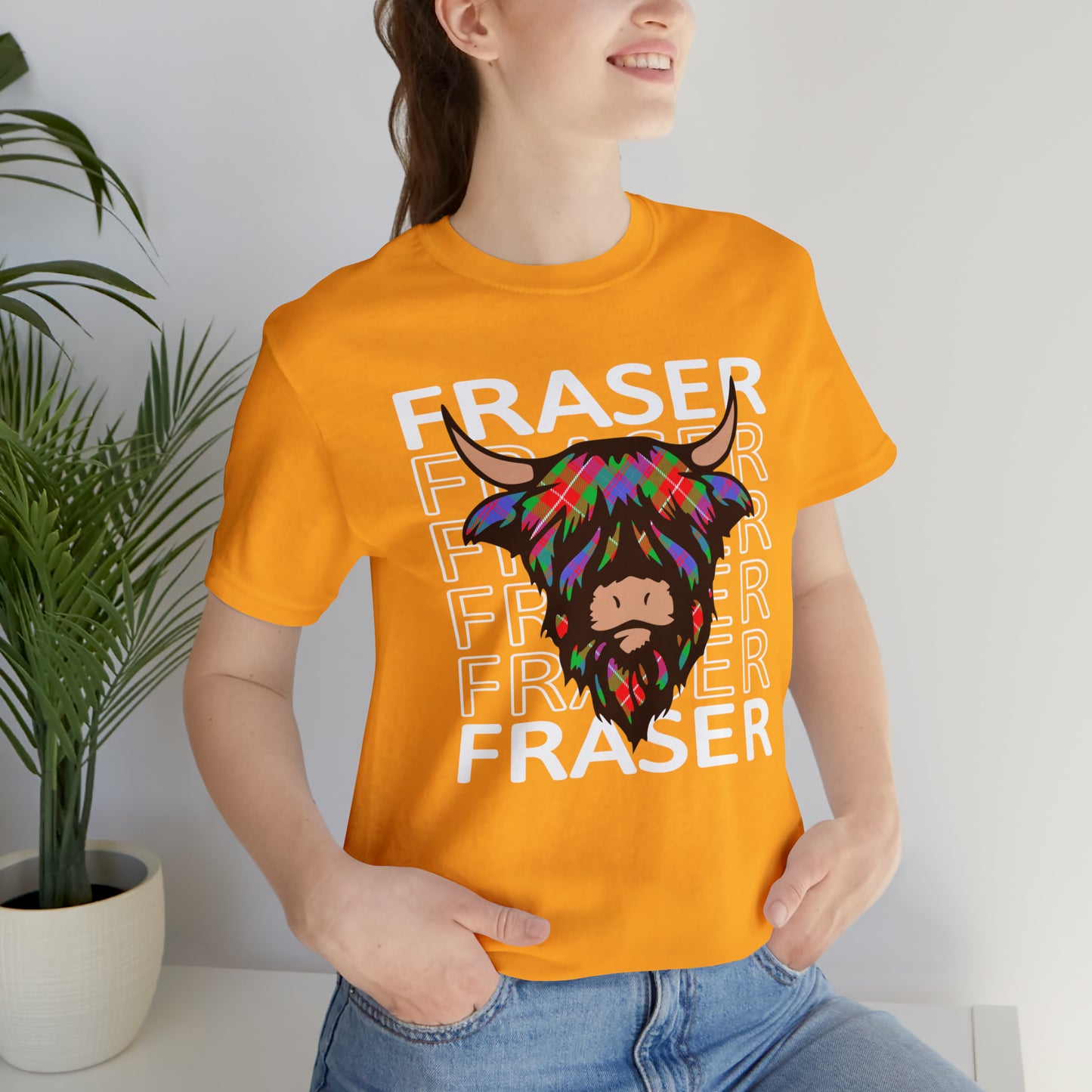 Clan Fraser | Hairy Coo | Unisex T-Shirt