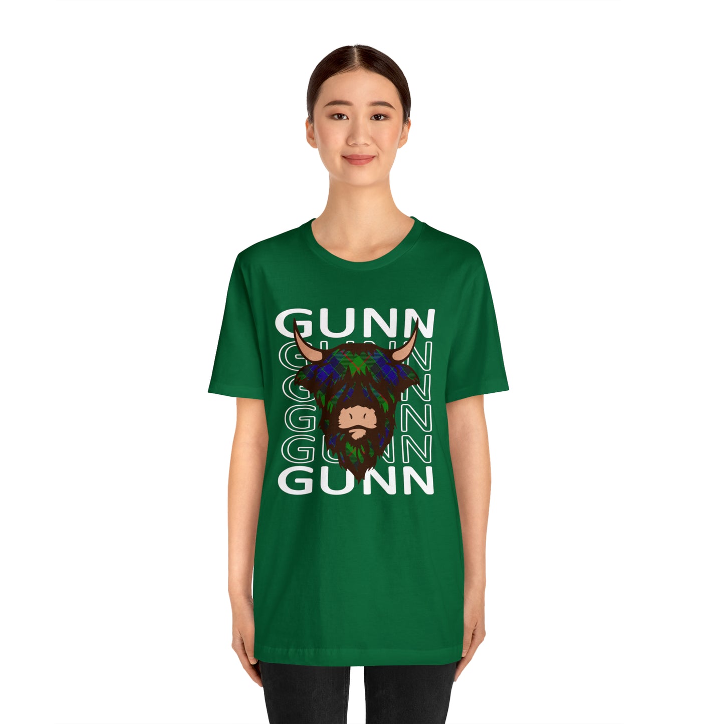 Clan Gunn | Hairy Coo | Unisex T-Shirt