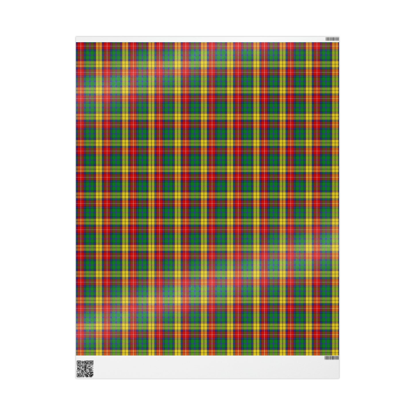 Clan Buchanan Tartan Wrapping Papers