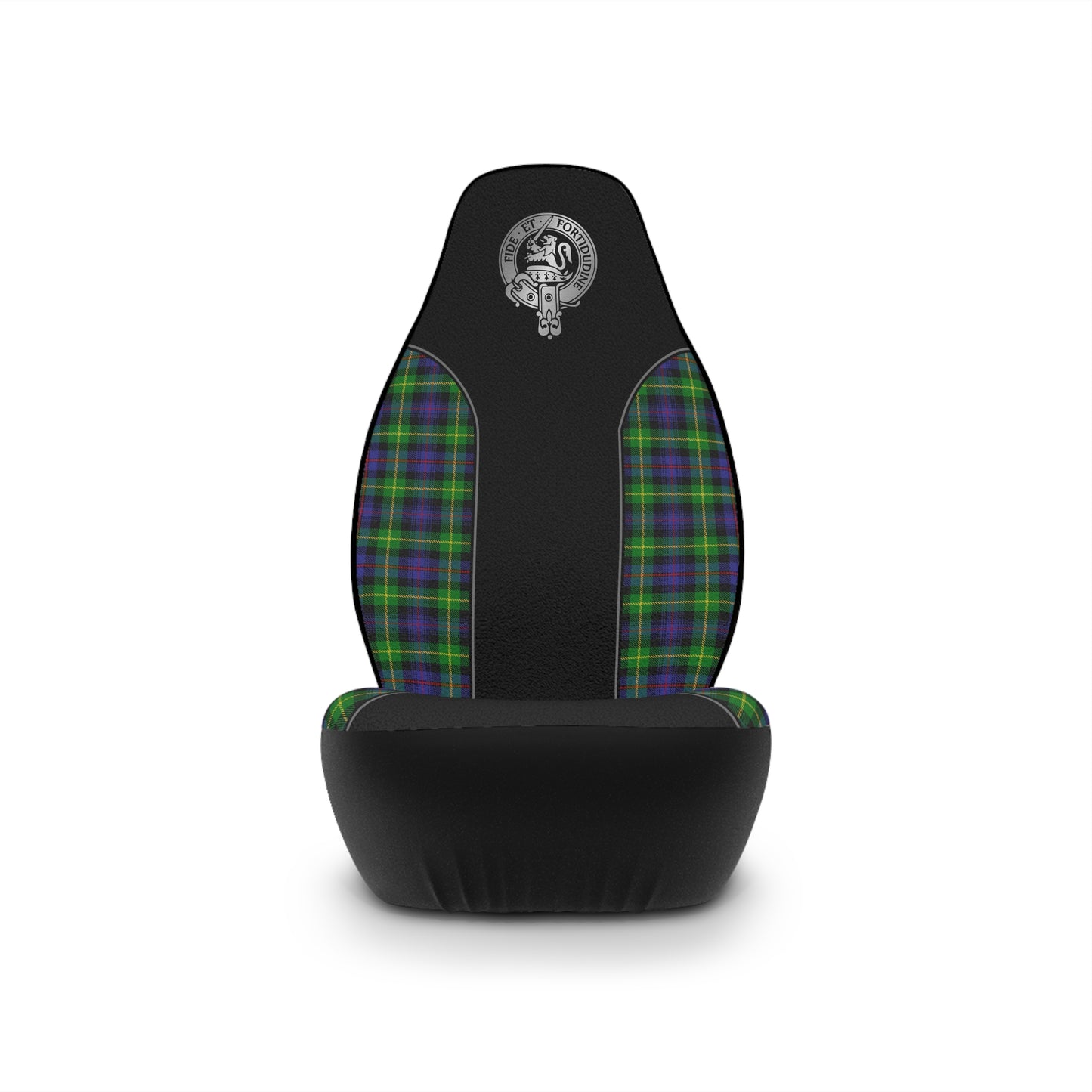 Clan Farquharson Crest & Tartan Car Seat Covers