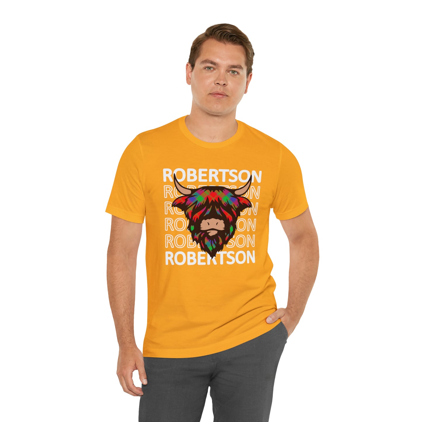 Clan Robertson | Hairy Coo | Unisex T-Shirt