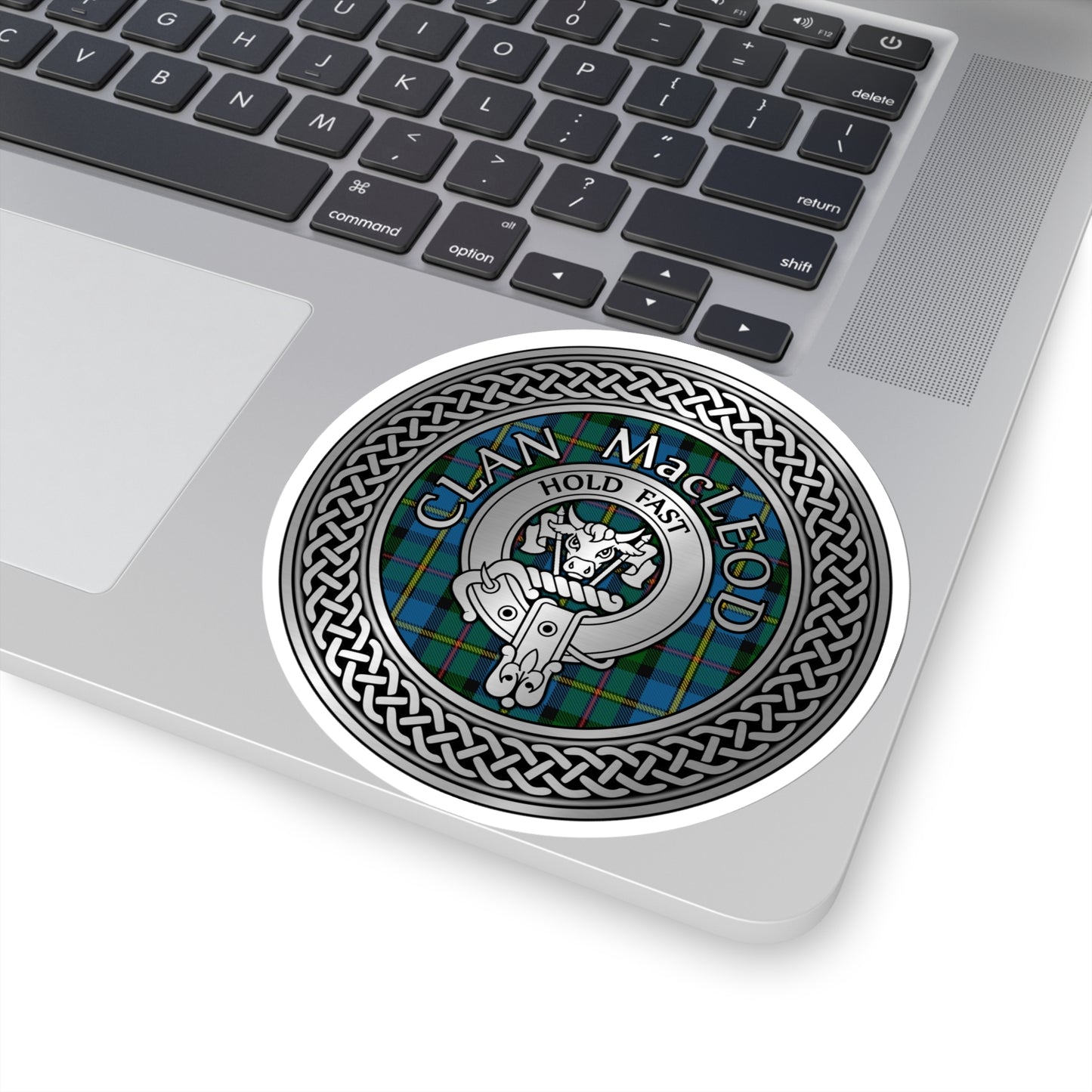 Clan MacLeod (Harris) Crest & Tartan Kiss-Cut Stickers