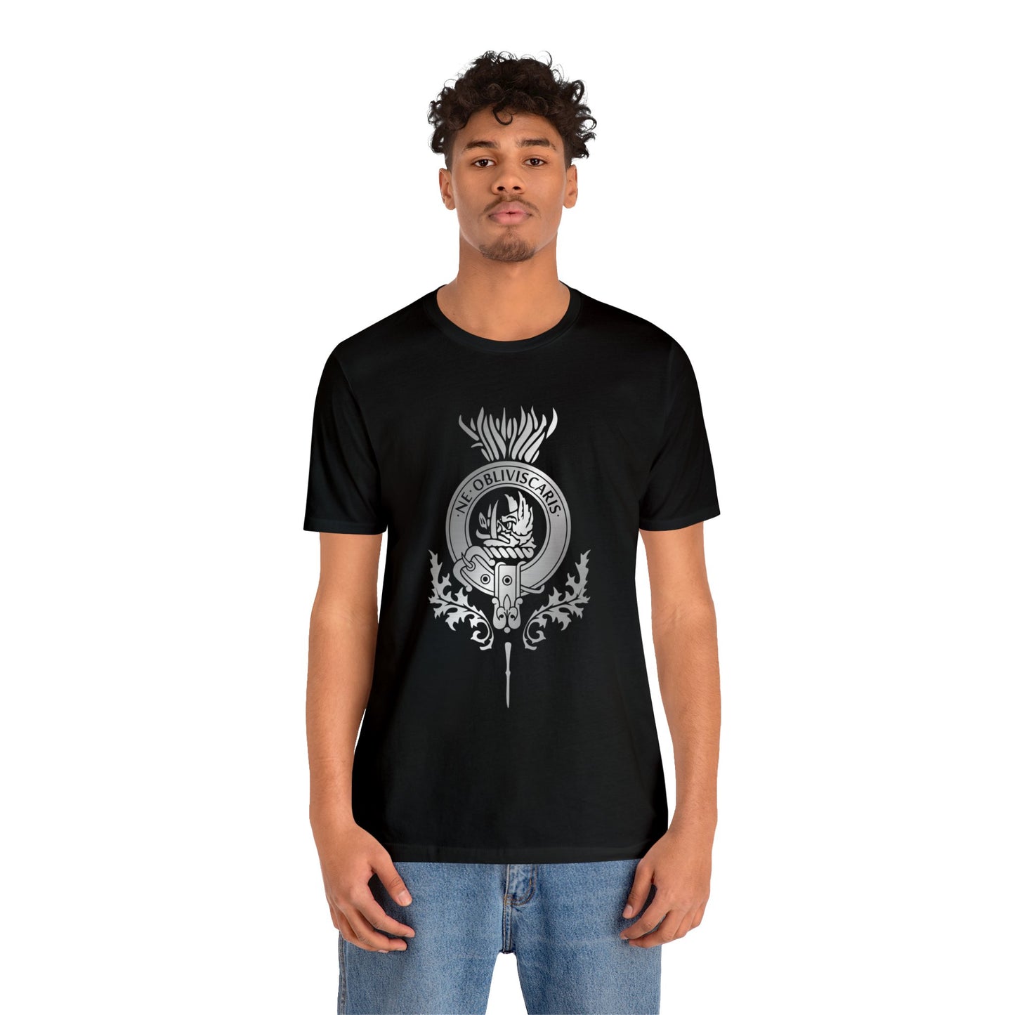 Clan Campbell Crest & Thistle | Unisex T-Shirt