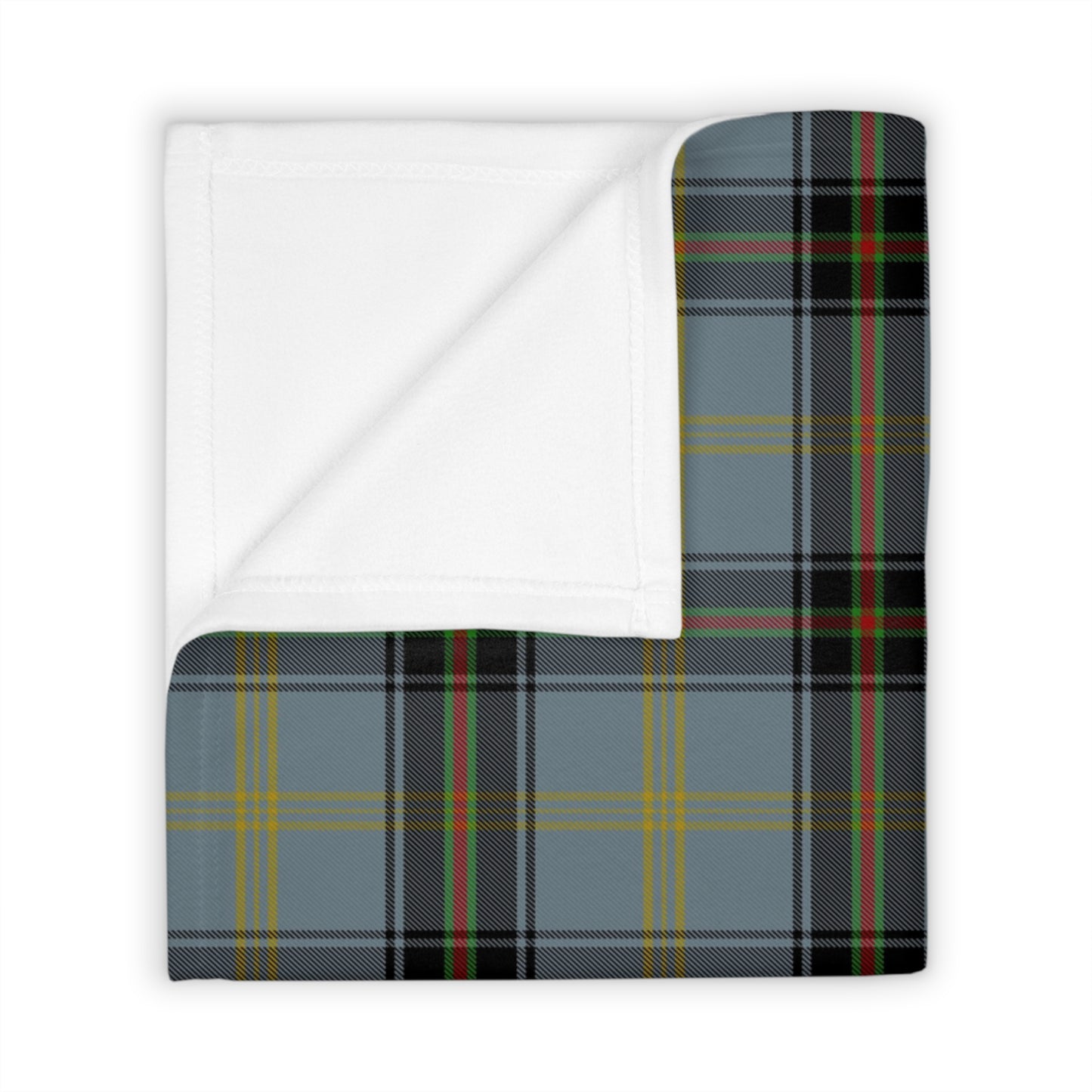 Clan Bell Tartan Throw Blanket