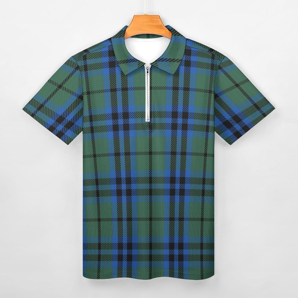 Clan Keith Tartan Short sleeve polo shirt