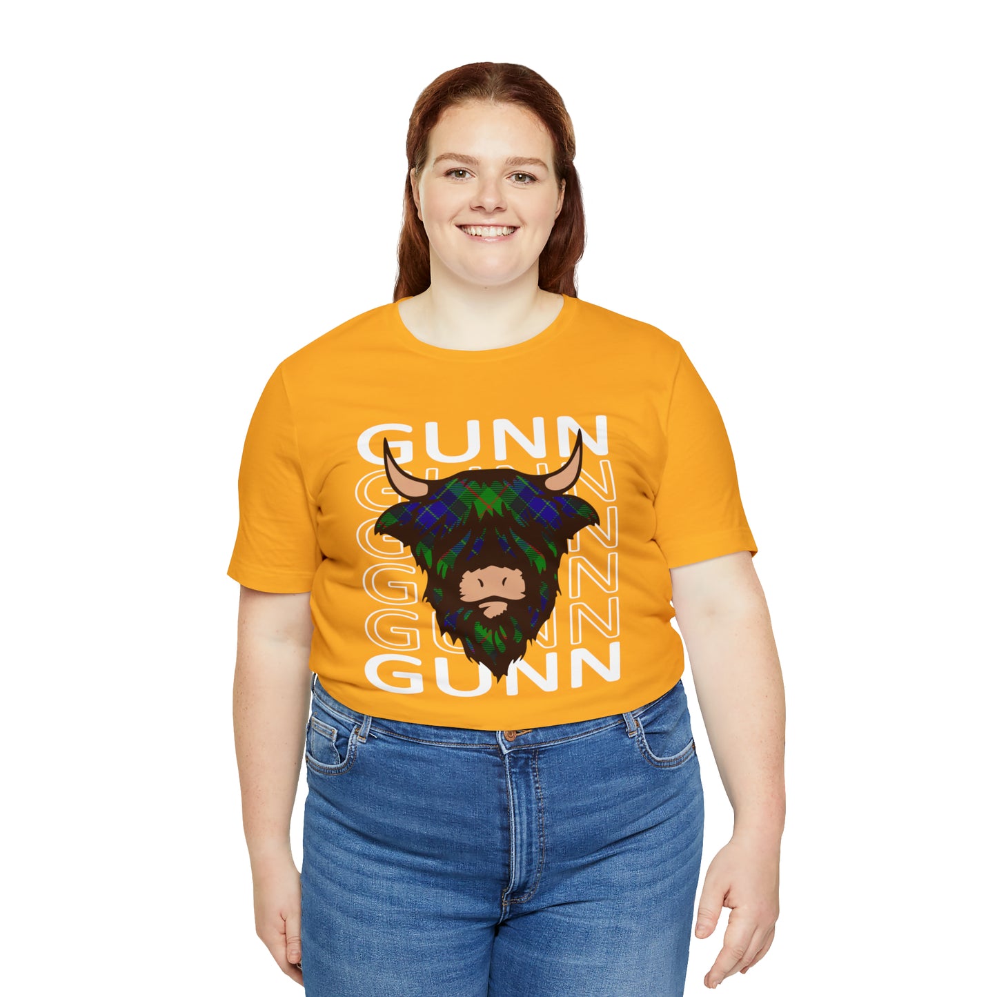 Clan Gunn | Hairy Coo | Unisex T-Shirt