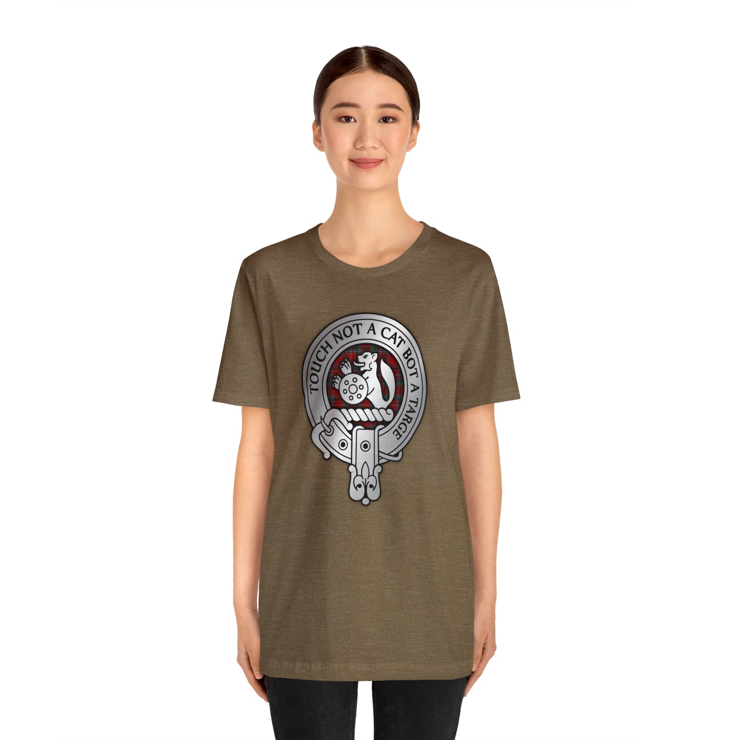 Clan MacBean | MacBain Crest & Tartan | Unisex T-Shirt