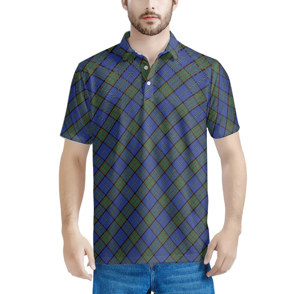 US State - Nebraska Tartan Polo