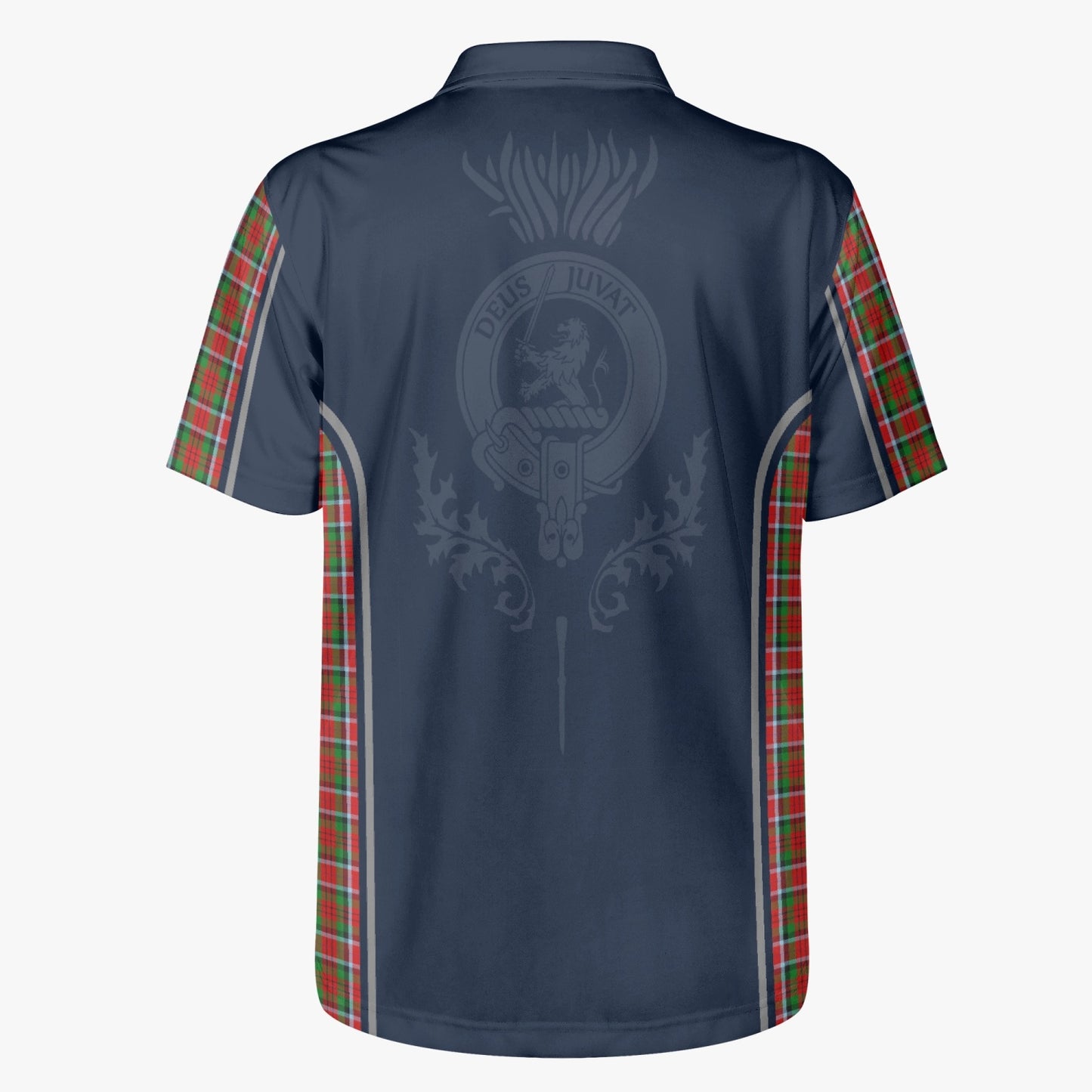 Clan MacDuff Crest & Tartan Polo Shirt